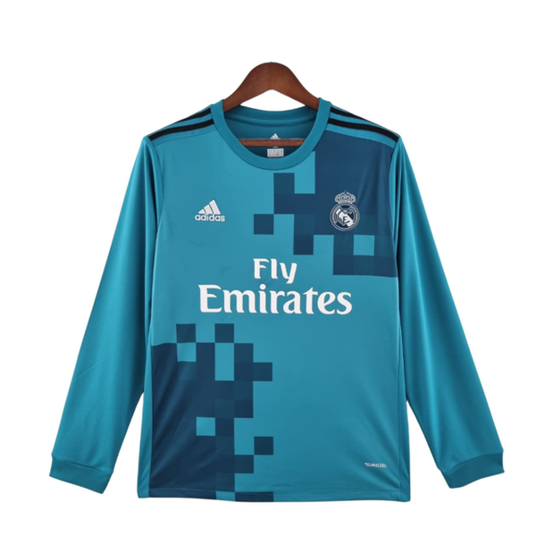 Camisa Manga Longa REAL MADRID Retrô 2017/18