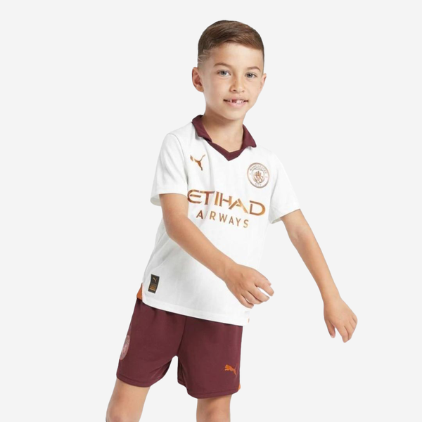 Kit Infantil Manchester City 2023/24 II