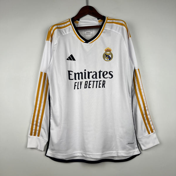 Camisa Real Madrid 2023/24 I Manga Longa