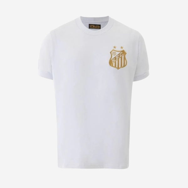 Camisa Santos Pelé 1000 Gols - Branca