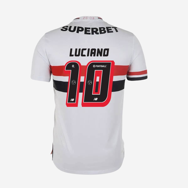 Camisa São Paulo 2025/26 I Luciano N° 10