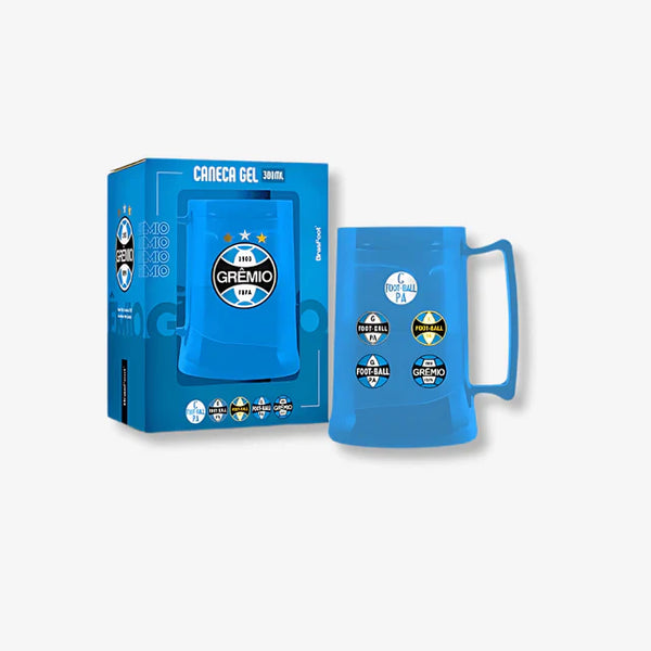 Caneca Gel 300ML Retrô Grêmio