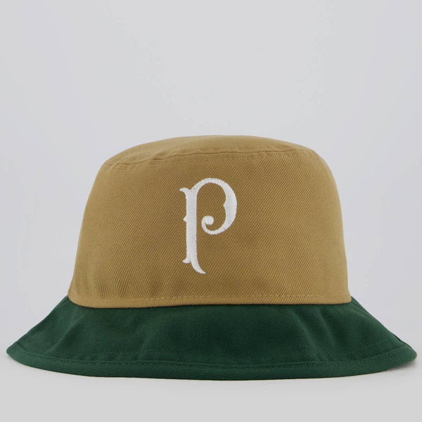 Bucket New Era Palmeiras Marrom e Verde