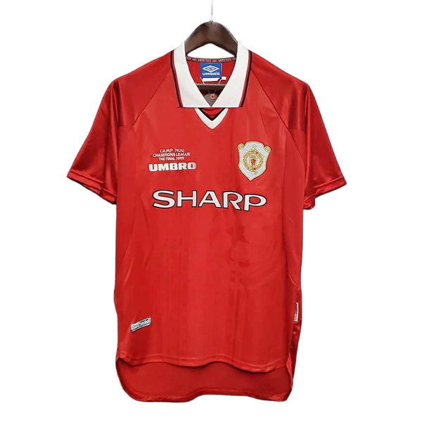 Camisa Manchester United Retrô 1999/2000 Vermelha